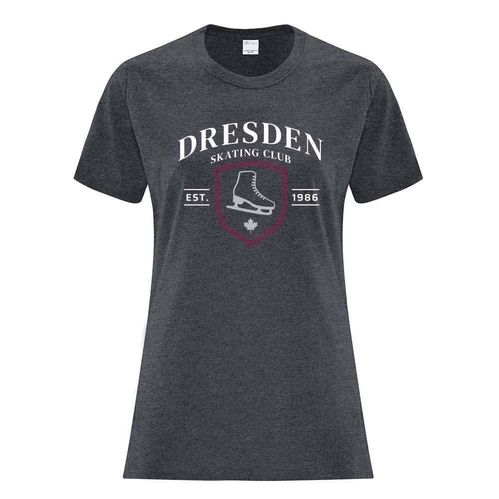 Dresden Skating Club Ladies' Cotton T-Shirt