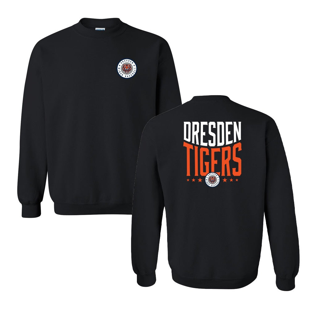 Dresden Minor Baseball Adult Crewneck Sweatshirt
