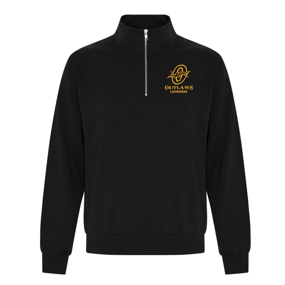 North Perth Outlaws Lacrosse Adult Fleece 1/4 Zip Sweatshirt