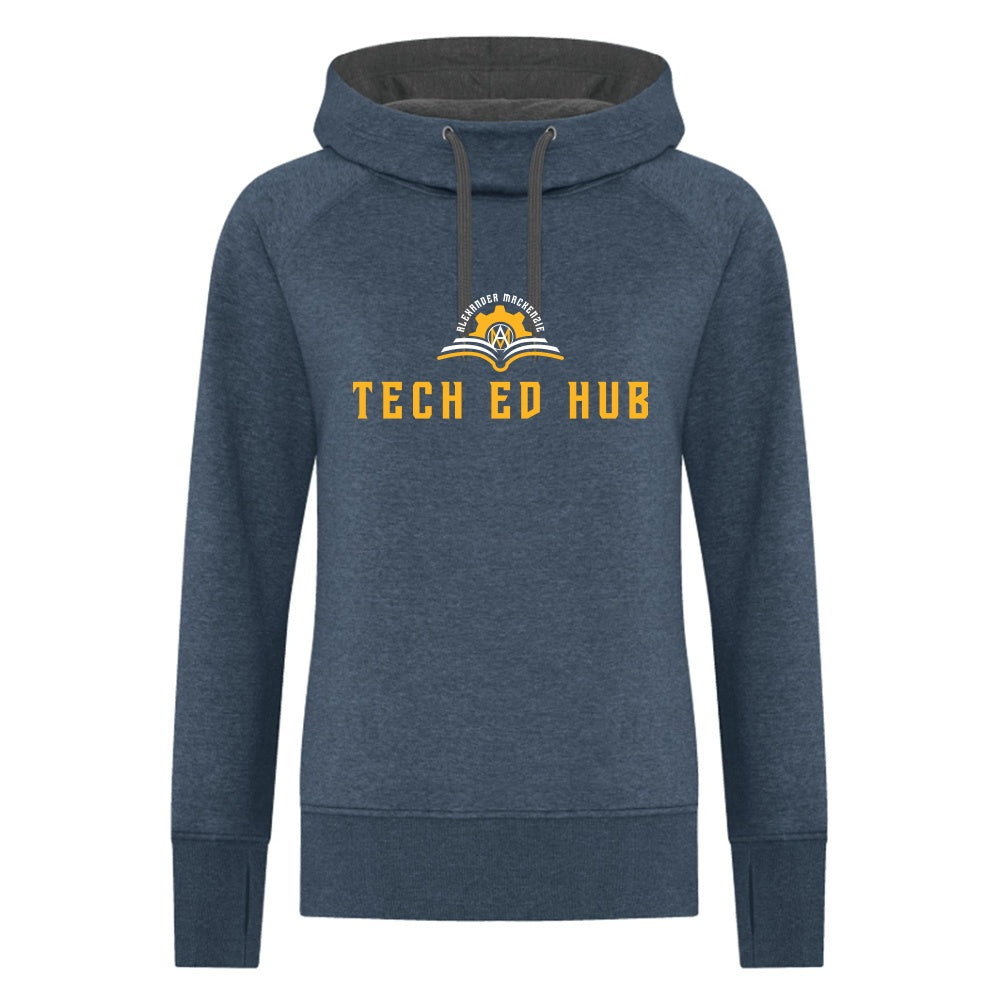 Technological Education Hub Ladies' ESActive Vintage Hooded Sweatshirt