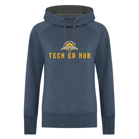 Technological Education Hub Ladies' ESActive Vintage Hooded Sweatshirt