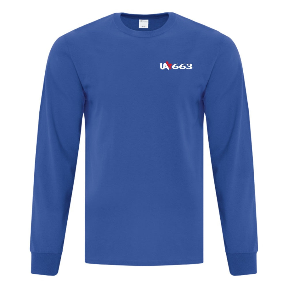 Local 663 Adult Cotton Long Sleeve