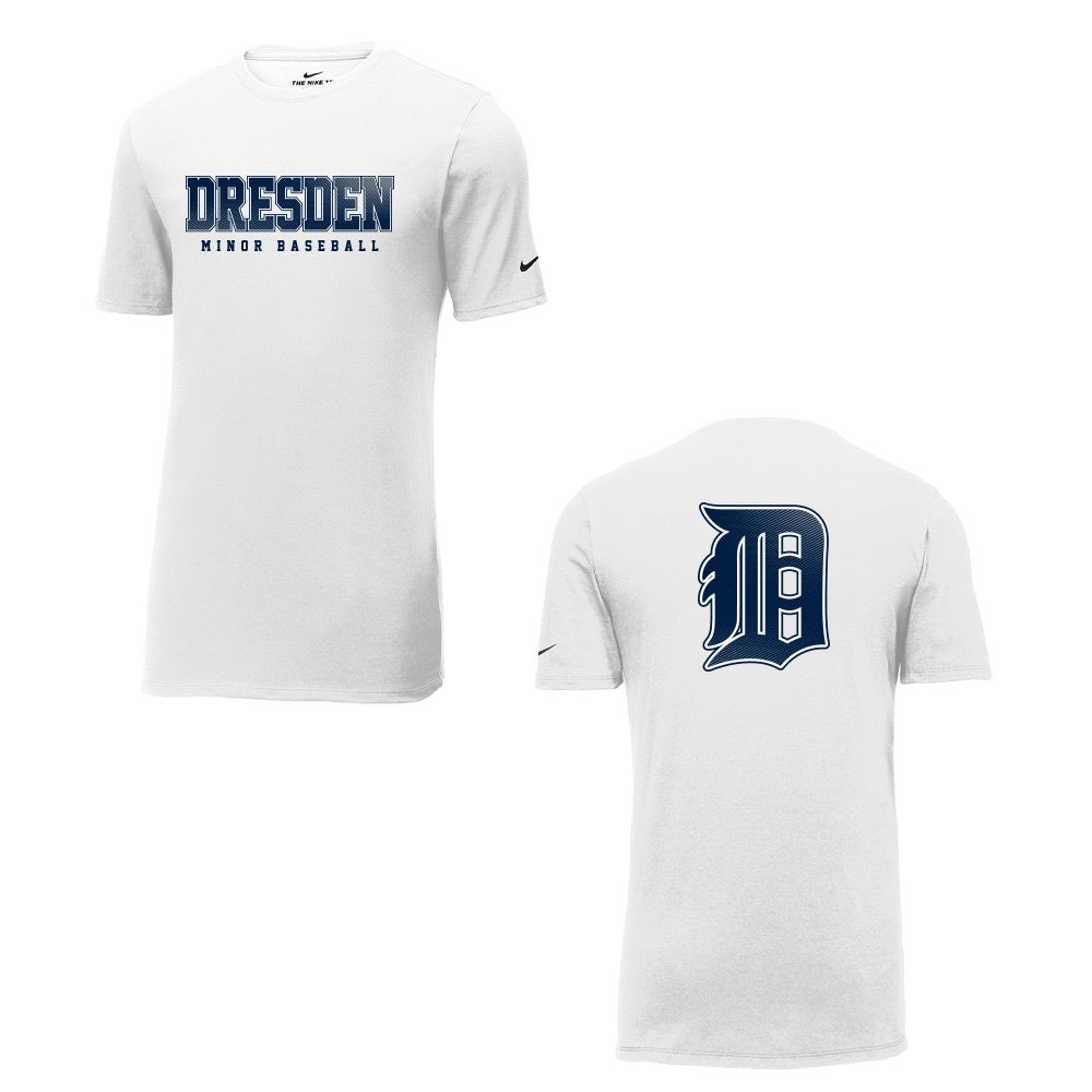 Dresden Minor Baseball Adult Nike Dri-FIT Cotton/Poly Tee