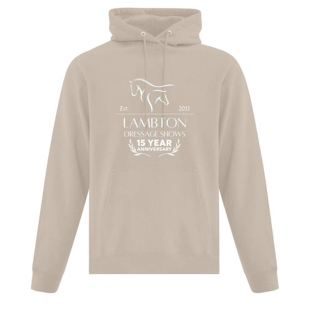 Lambton Dressage Shows Adult Fleece Hooded Sweatshirt
