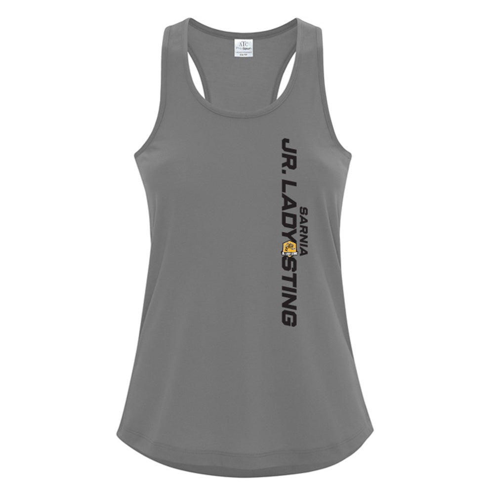 Jr Lady Sting Ladies' Pro Spun Racerback Tank