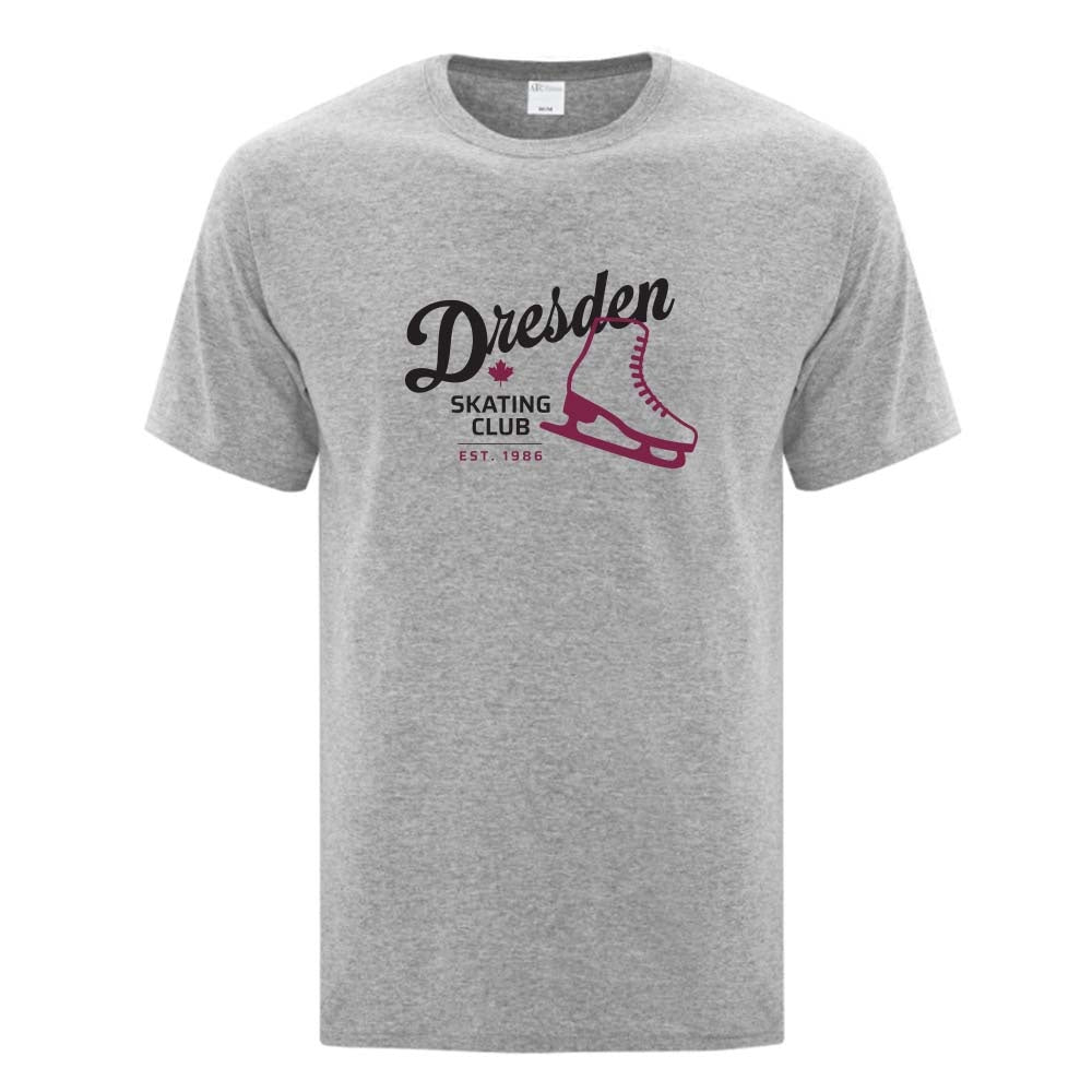 Dresden Skating Club Adult Cotton T-Shirt