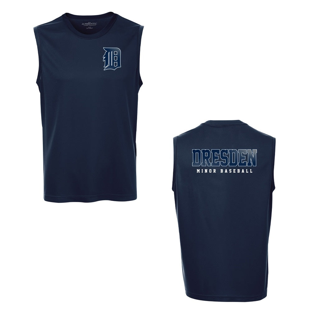 Dresden Minor Baseball Adult Pro Team Sleeveless Tee