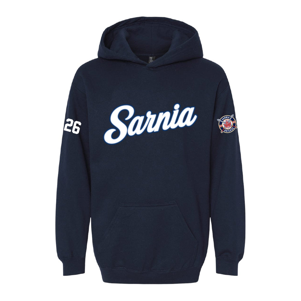 Sarnia Brigade - Youth Fleece Hooded Sweatshirt