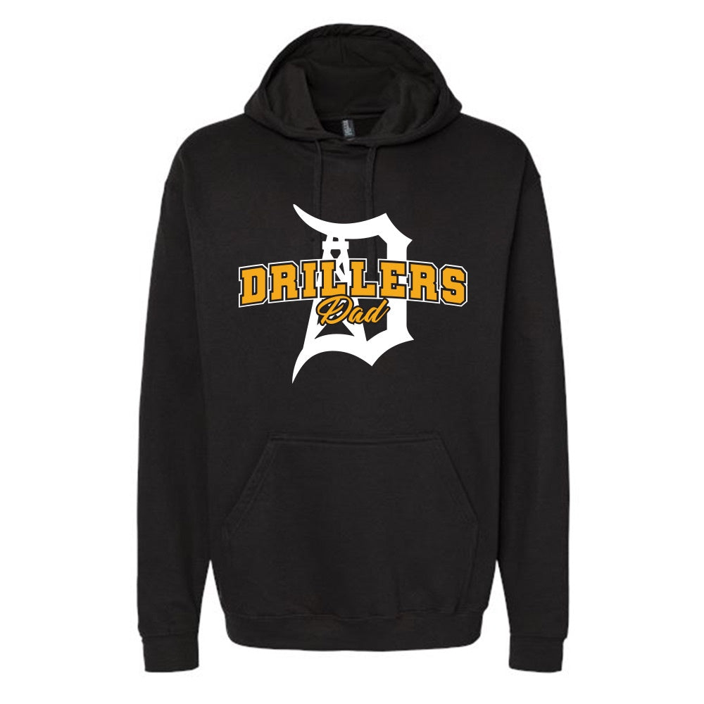 Oil Springs Drillers Adult Relation Pullover Hoodie
