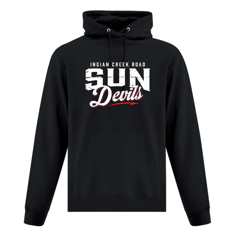 Indian Creek Road Adult Fleece Hooded Sweatshirt