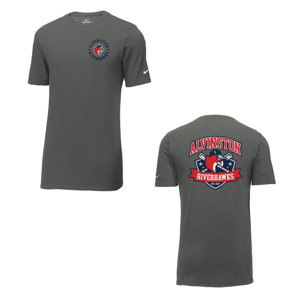 Alvinston Riverhawks Adult Nike Dri-FIT Cotton/Poly Tee