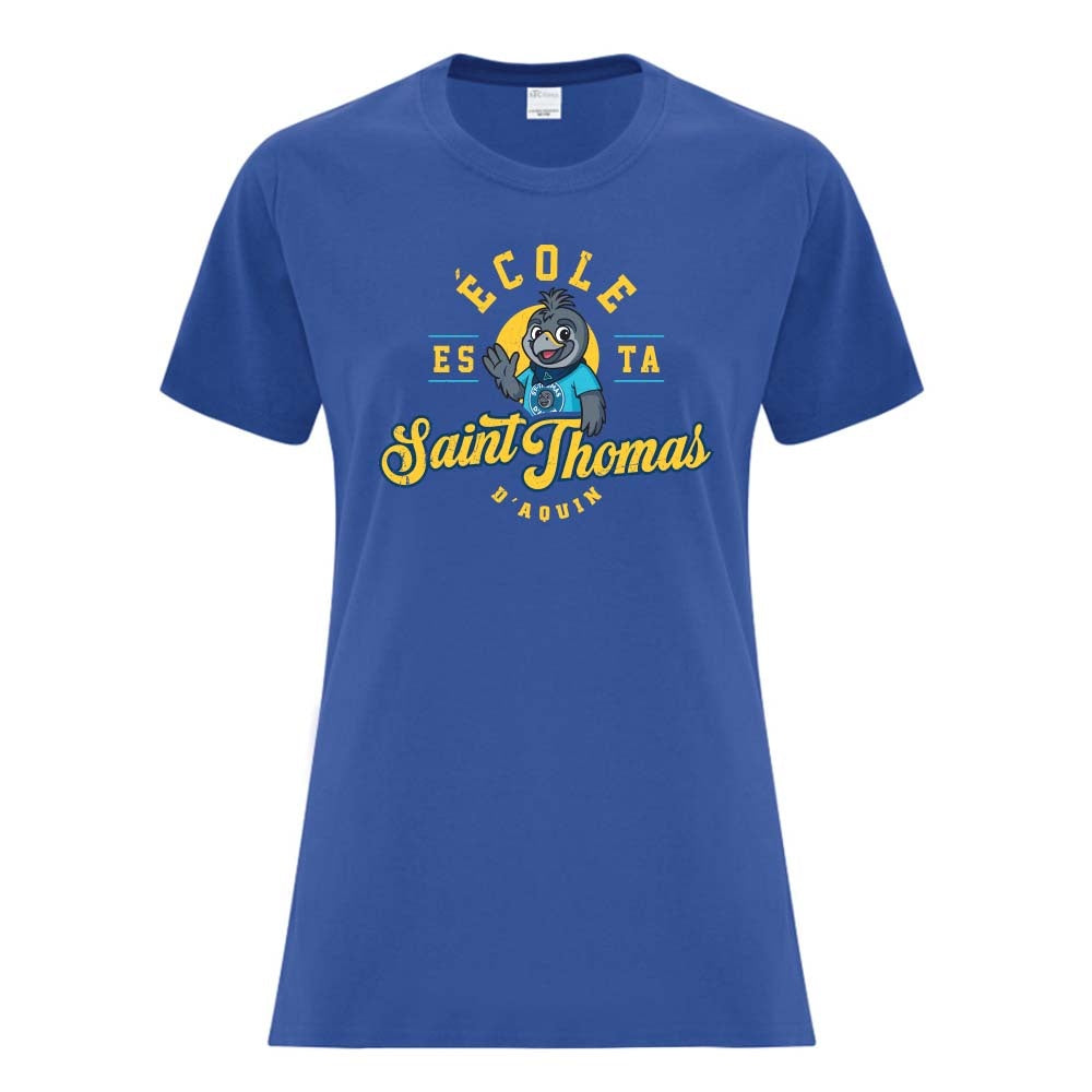 St Thomas D'Aquin Ladies' Cotton T-Shirt