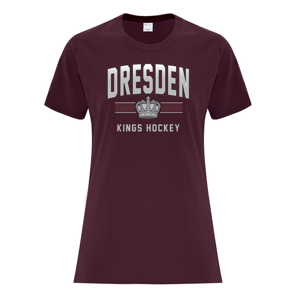 Dresden Jr Kings Ladies' Cotton T-Shirt