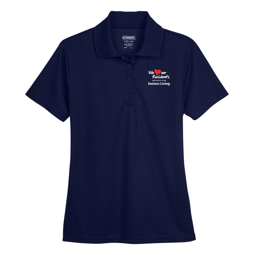 S&R Ladies' Performance Piqué Polo