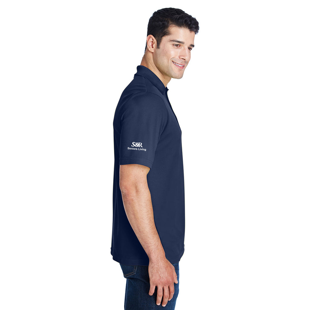 S&R Men's Performance Piqué Polo