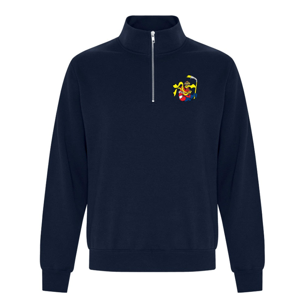 Petrolia Flyers Adult Fleece 1/4 Zip Sweatshirt