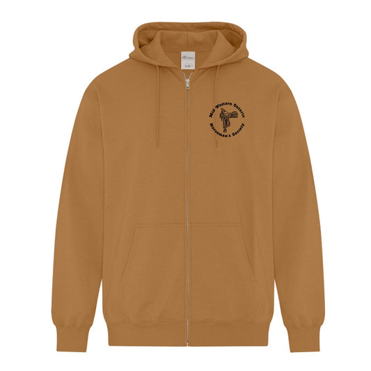MWHS Adult Fleece Full Zip Hooded Sweatshirt