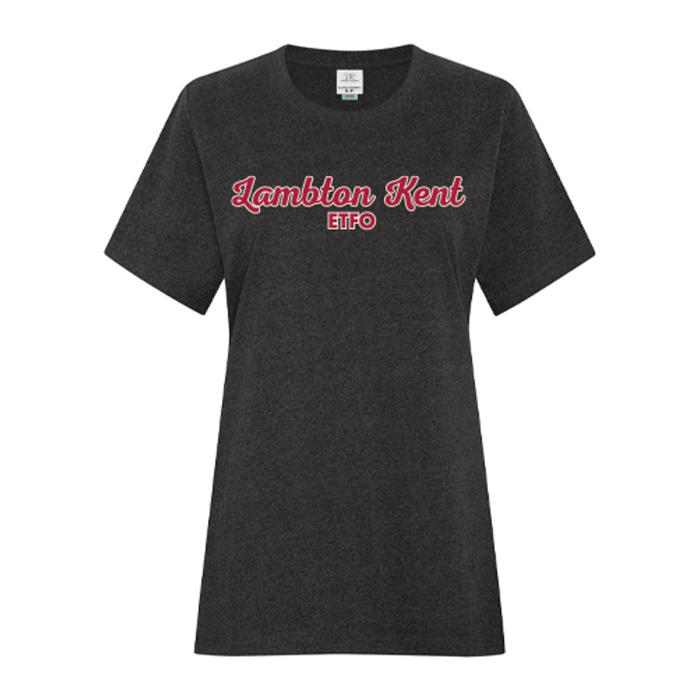 Lambton Kent ETFO Ladies' Earth Wash Tee