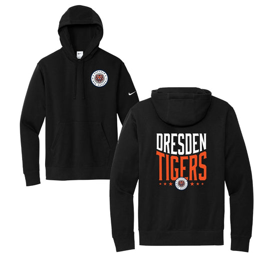 Dresden Minor Baseball Adult Nike Fleece Sleeve Swoosh Pullover Hoodie