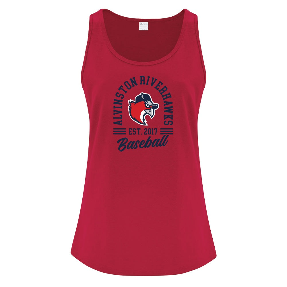 Alvinston Riverhawks Ladies' Cotton Tank Top
