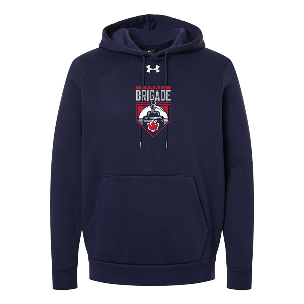 Sarnia Brigade Adult Under Armour Team Icon Fleece Hooded Sweatshirt