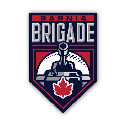 Sarnia Brigade 5" Vinyl Sticker