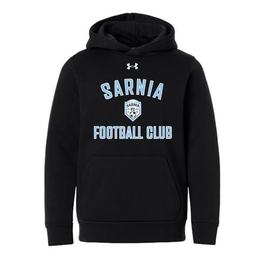 Sarnia FC Youth Under Armour Team Icon Fleece Hooded Sweatshirt