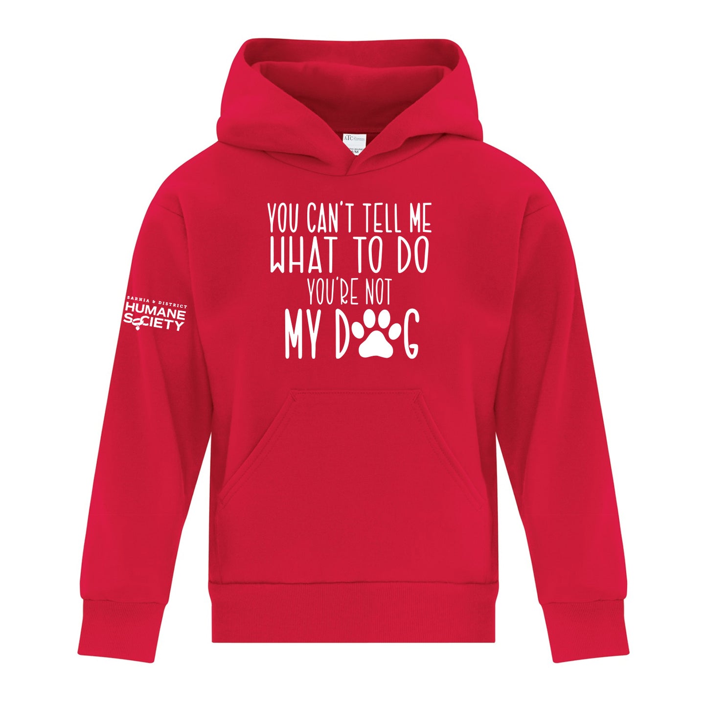 Sarnia Humane Society Youth Everyday Fleece Hooded Sweatshirt