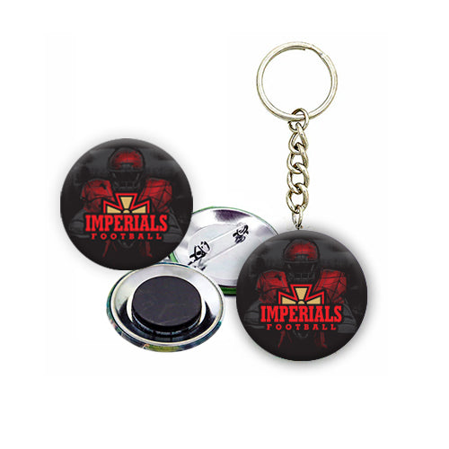 Sarnia Imperials Button, Magnet, Keychain
