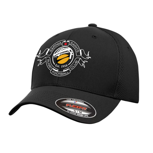 Sarnia Saints Adult Flexfit Ultrafibre & Airmesh Cap