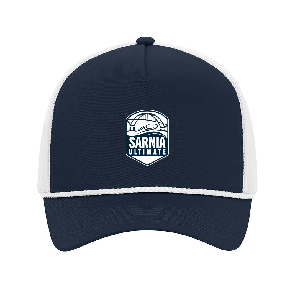 Sarnia Ultimate Cotton Twill 5-Panel Trucker Rope Cap