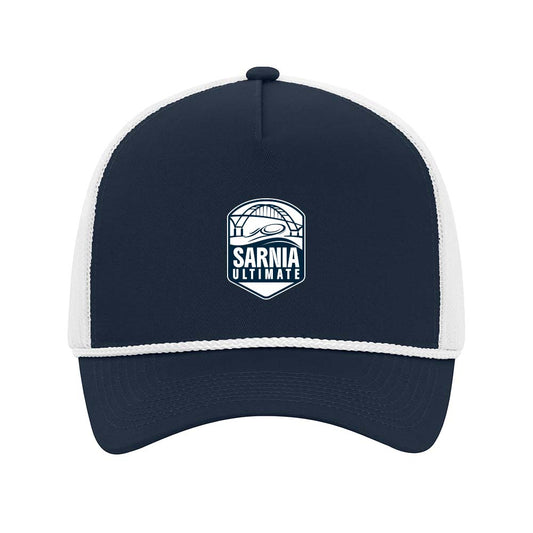 Sarnia Ultimate Cotton Twill 5-Panel Trucker Rope Cap