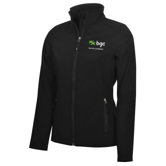 BGC Ladies' Everyday Water Repellent Ladies Soft Shell Jacket
