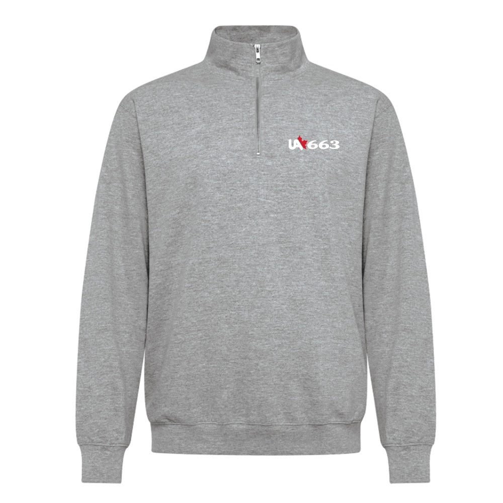 Local 663 Adult Fleece 1/4 Zip Sweatshirt
