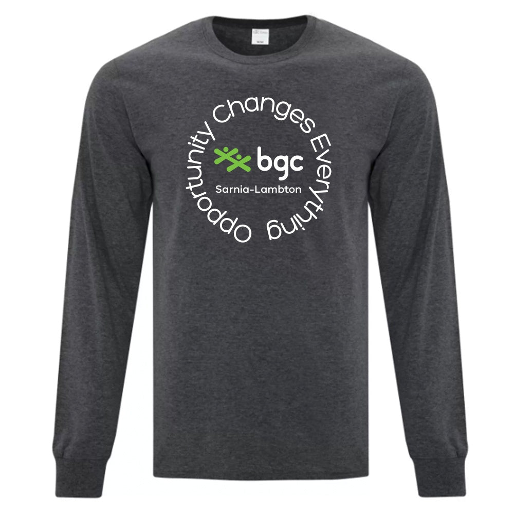 BGC Adult Everyday Cotton Long Sleeve T-Shirt