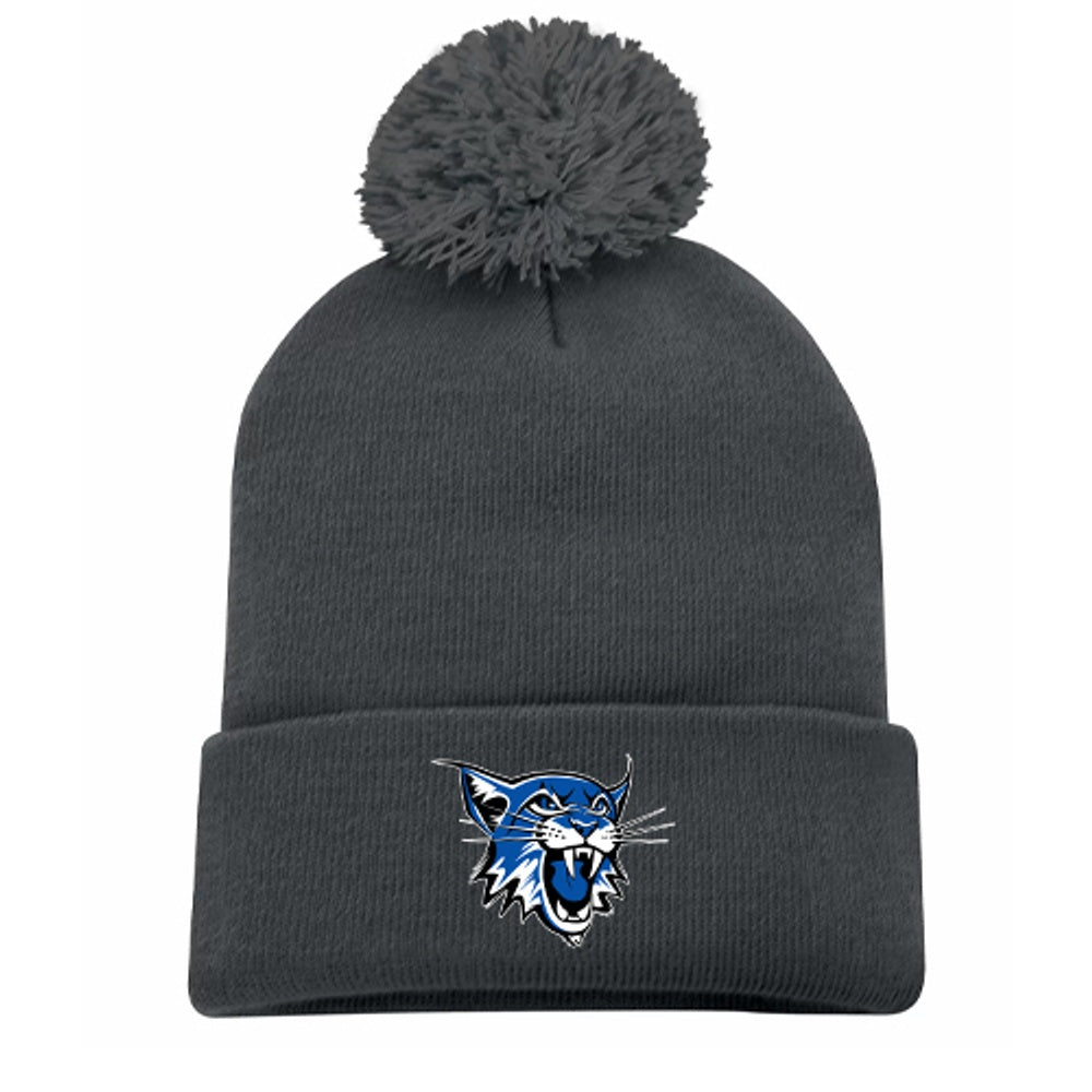 London Road Everyday Pom Pom Cuff Toque