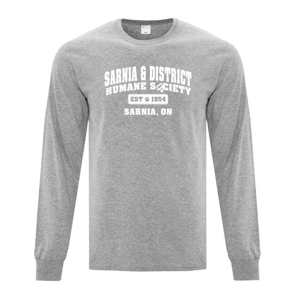 Sarnia Humane Society Adult Everyday Cotton Long Sleeve T-Shirt
