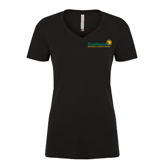 Southwest Ladies' Eurospun Ring Spun V-Neck T-Shirt