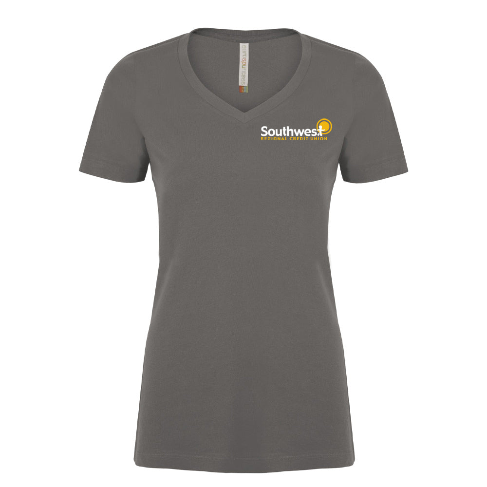 Southwest Ladies' Eurospun Ring Spun V-Neck T-Shirt