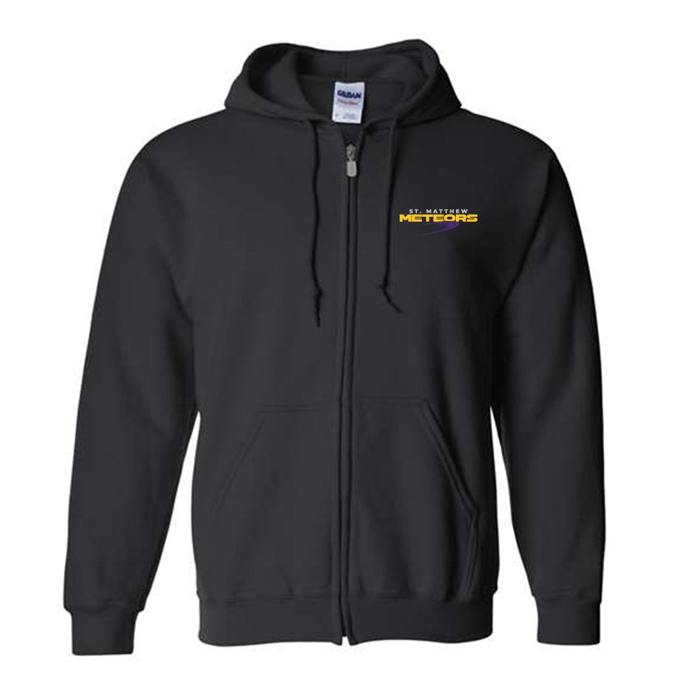 St Matthew Adult Heavy Blend Full-Zip Hooded Sweatshirt
