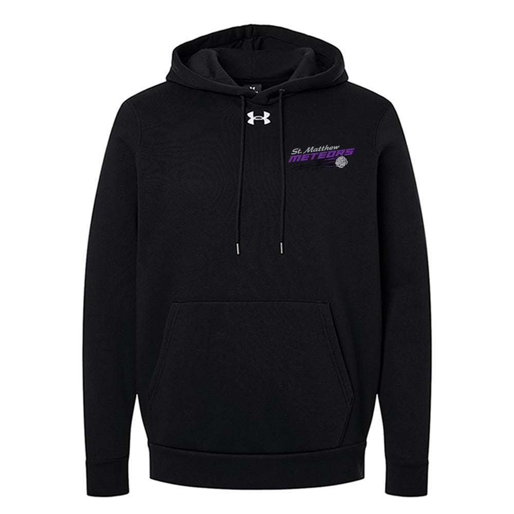 St Matthew Adult Under Armour Team Icon Fleece Hooded Sweatshirt