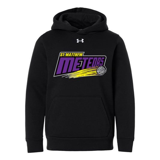 St Matthew Youth Under Armour Team Icon Fleece Hooded Sweatshirt