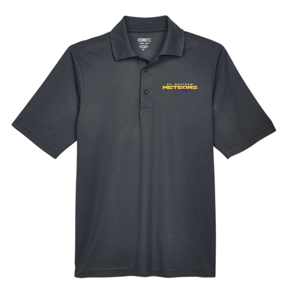 St Matthew Adult Performance Pique Polo