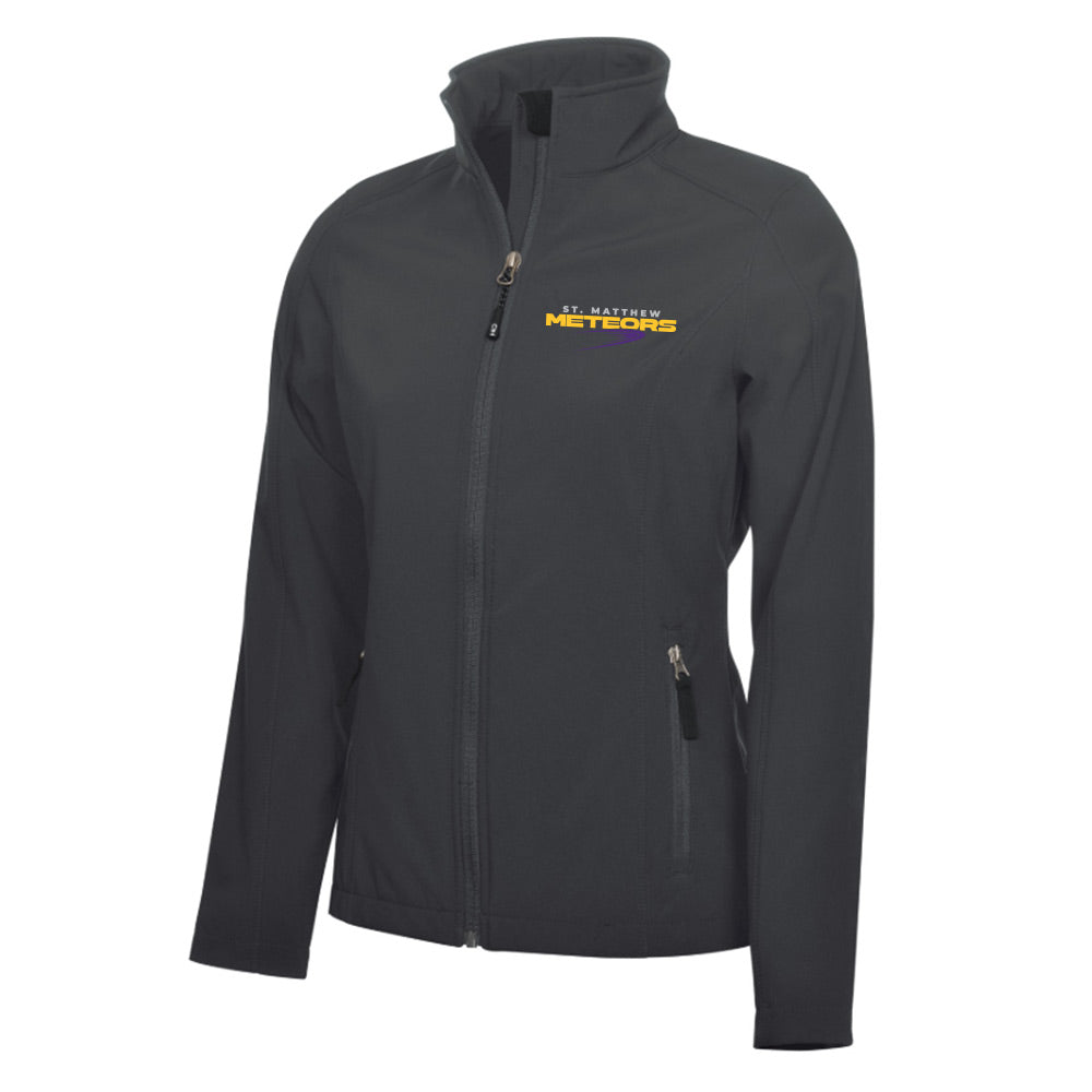 St Matthew Ladies' Water Repellent Soft Shell Jacket