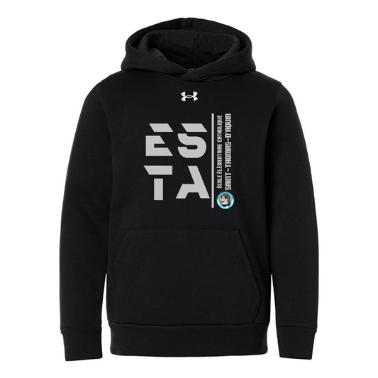 St Thomas D'Aquin Youth Under Armour Team Icon Fleece Hooded Sweatshirt