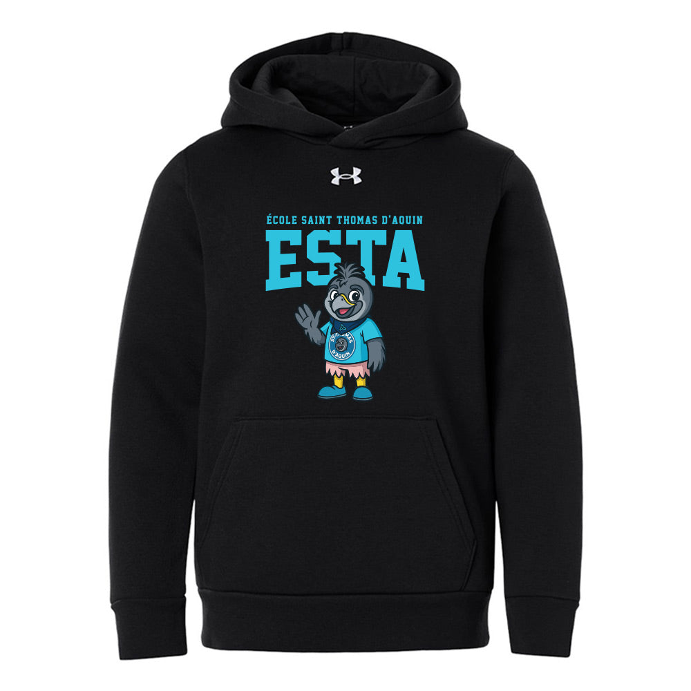 St Thomas D'Aquin Youth Under Armour Team Icon Fleece Hooded Sweatshirt