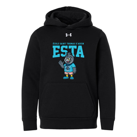 St Thomas D'Aquin Youth Under Armour Team Icon Fleece Hooded Sweatshirt