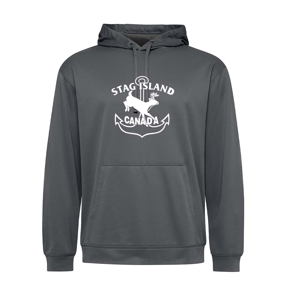 Stag Island Adult Essential Performance Hoodie