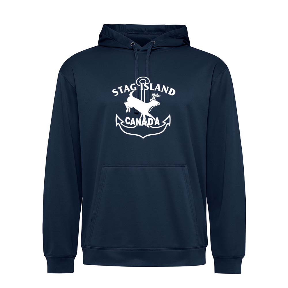 Stag Island Adult Essential Performance Hoodie