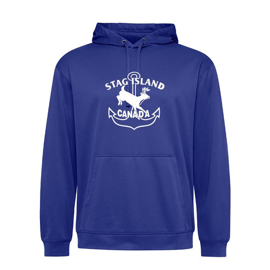 Stag Island Adult Essential Performance Hoodie